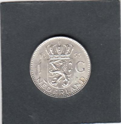 Beschrijving: 1 Gulden JULIANA 